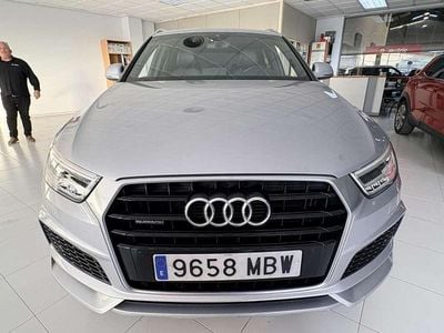 Usado Audi Q3 Sport 150 CV (110 kW) 2017 Plateado SUV