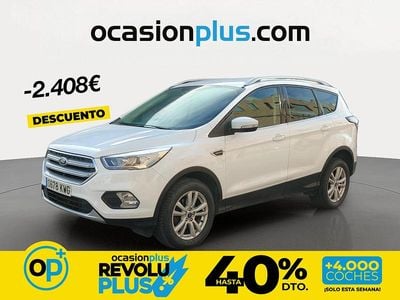 Usado Ford Kuga Trend+ 120 CV (88 kW) 2019 Blanco SUV