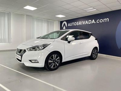 Usado Nissan Micra Acenta 90 CV (66 kW) 2018 Solid white (sólido) Utilitario