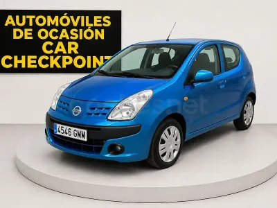 Begagnad Nissan Pixo Acenta 68 HK (50 kW) 2009 Blå Halvkombi