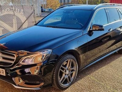 Negro Usado 2013 Mercedes E400 Avantgarde Familiar | 16.900 €
