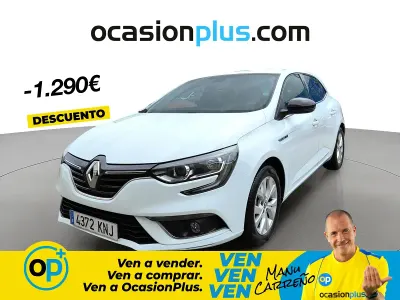 Usado Renault Mégane LIMITED 130 CV (95 kW) 2018 Blanco Berlina