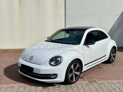 Begagnad VW Beetle Design 150 HK (110 kW) 2016 Vit Halvkombi