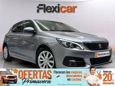 Usado Peugeot 308 Access 110 CV (80 kW) 2020 Gris Berlina