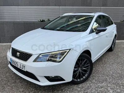 Brugt Seat Leon CONNECT 150 HK (110 kW) 2015 Hvid Stationcar