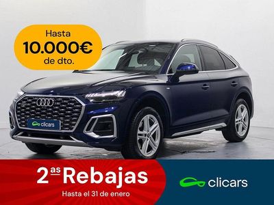 Usado Audi Q5 Sportback S-Line 204 CV (150 kW) 2022 Azul SUV