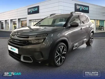 Usado Citroën C5 Aircross Shine 131 CV (96 kW) 2021 Gris SUV