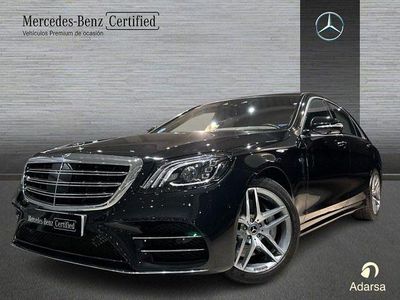 Usado Mercedes S560 476 CV (350 kW) 2019 Negro Berlina