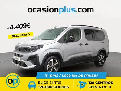 Usado Peugeot Rifter GT 130 CV (95 kW) 2025 Gris / plata Monovolumen