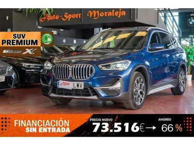 Usado BMW X1 Sport Line 150 CV (110 kW) 2022 Azul SUV