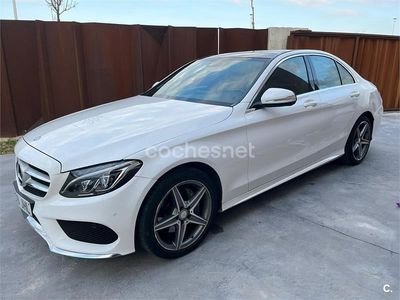 Używany Mercedes C220 AMG 170 KM (125 kW) 2015 Biały Sedan/Limuzyna