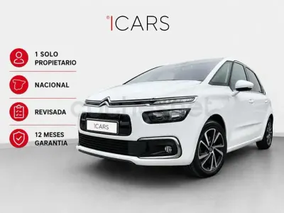 Usado Citroën C4 SpaceTourer Feel 130 CV (95 kW) 2020 Blanco Monovolumen