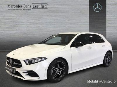 Usado Mercedes A200 AMG line 150 CV (110 kW) 2022 Blanco polar  pintura unicolor Utilitario