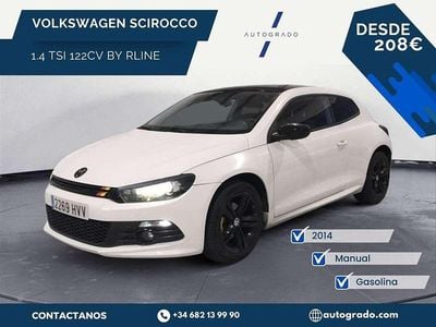 Usado VW Scirocco R-line 122 CV (89 kW) 2014 Blanco Coupe