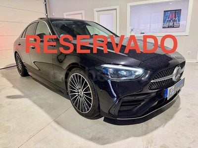 Usado Mercedes C220 200 CV (147 kW) 2022 Negro Berlina