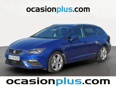 Usado Seat Leon FR 150 CV (110 kW) 2017 Azul Monovolumen
