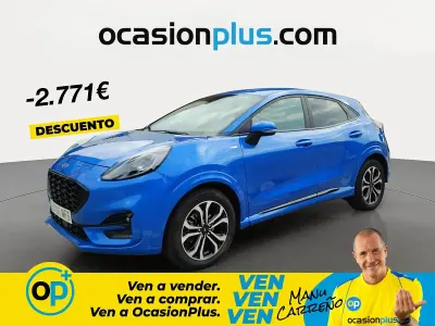 Usado Ford Puma ST-Line 125 CV (91 kW) 2023 Azul Pickup/Camioneta