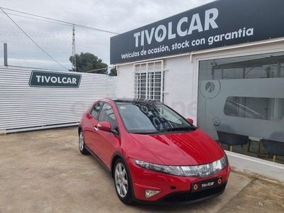 Usado Honda Civic Comfort 140 CV (102 kW) 2008 Rojo Berlina