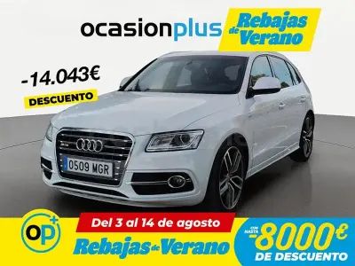 Usado Audi SQ5 326 CV (239 kW) 2018 Blanco SUV