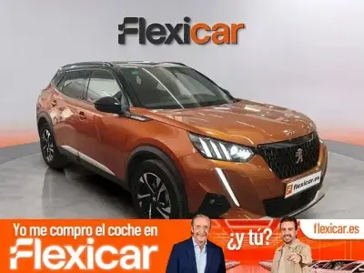 Usado Peugeot 2008 GT-line 130 CV (95 kW) 2020 Naranja SUV