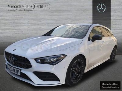 Usado Mercedes CLA200 Shooting Brake 150 CV (110 kW) 2023 Blanco Familiar
