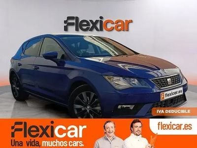 Usado Seat Leon Style 130 HP (95 kW) 2020 Azul