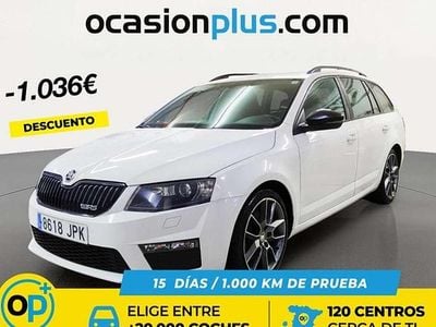 Usado Skoda Octavia RS 184 CV (135 kW) 2016 Blanco Utilitario
