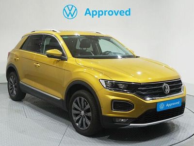 Amarillo Usado 2019 VW T-Roc Sportline SUV | 22.500 € (Precio justo)