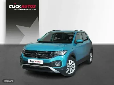 Usado VW T-Cross Advance 110 CV (80 kW) 2023 Azul SUV