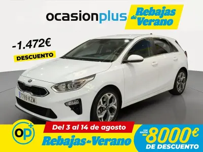 Usado Kia Ceed 120 CV (88 kW) 2019 Blanco Utilitario