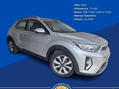 Usado Kia Stonic Plus 100 CV (73 kW) 2021 Gris / plata SUV