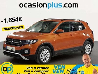 Begagnad VW T-Cross Advance 110 HK (80 kW) 2022 Orange SUV