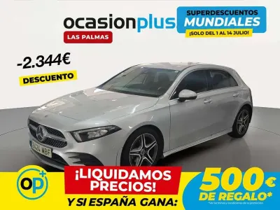 Usado Mercedes A200 163 CV (119 kW) 2022 Gris Utilitario
