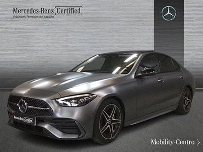 Selenitgrey magno paint Usado 2022 Mercedes C220 AMG line Berlina | 41.900 € (Precio justo)