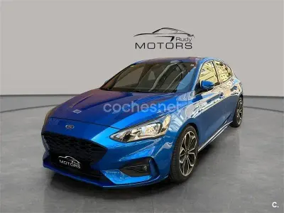 Usado Ford Focus ST-Line 120 CV (88 kW) 2018 Azul Berlina