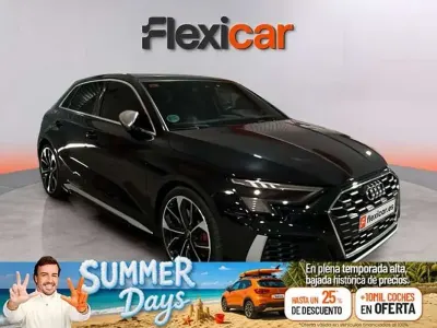 Usado Audi S3 Sportback 310 CV (228 kW) 2021 Negro Utilitario