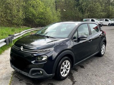Usado Citroën C3 Feel 110 CV (80 kW) 2017 Negro Berlina