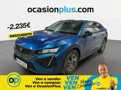 Usado Peugeot 408 Allure 136 CV (100 kW) 2025 Azul SUV