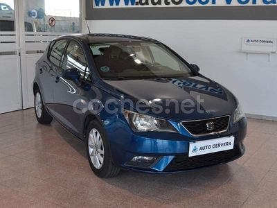 Usado Seat Ibiza Style 90 CV (66 kW) 2015 Azul Berlina