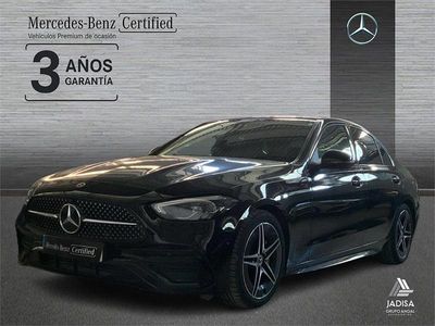 Usado Mercedes C200 AMG line 163 CV (119 kW) 2024 Negro Berlina
