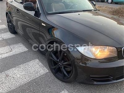 Usado BMW 123 Cabriolet 204 CV (150 kW) 2009 Negro Descapotable