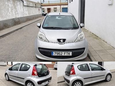 Usado Peugeot 107 68 CV (50 kW) 2007 Gris / plata Utilitario