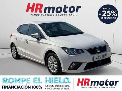 Usado Seat Ibiza Style 75 CV (55 kW) 2018 Blanco Utilitario