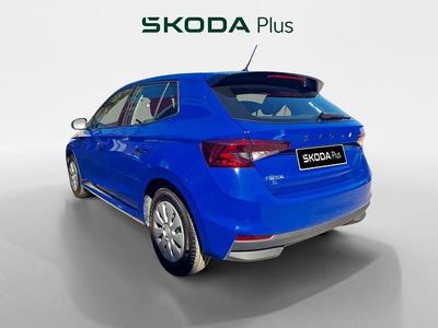Usado Skoda Fabia 80 CV (58 kW) 2024 Azul