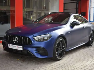 Usado Mercedes E53 AMG AMG 435 CV (319 kW) 2021 Azul Coupe