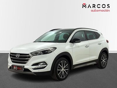Blanco Usado 2018 Hyundai Tucson SUV | 18.950 € (Precio justo)