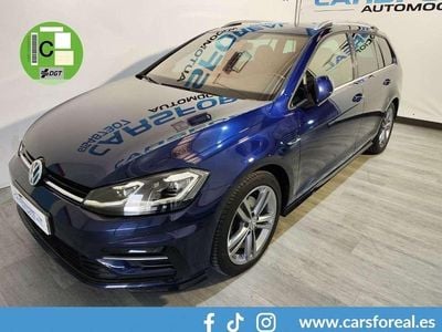 Usado VW Golf VII R-line 150 HP (110 kW) 2019 Azul Carrinha