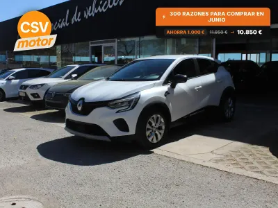 Usado Renault Captur Intens 100 CV (73 kW) 2022 Blanco SUV