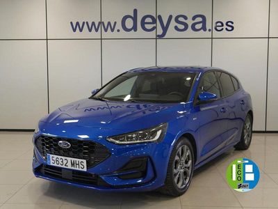 Usado Ford Focus ST-Line 125 CV (91 kW) 2023 Azul Berlina