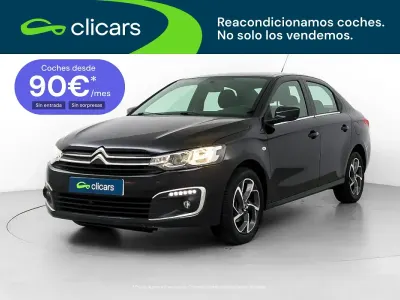 Usado Citroën C-Elysee I PureTech 82 CV (60 kW) 2018 Negro Berlina